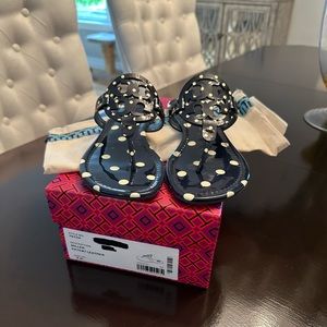 Tory Burch patent leather Miller sandal 7.5